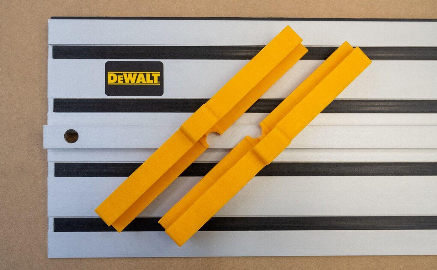 DeWalt Track Saw Guide Rail Edge Protection – Set of 2 Caps