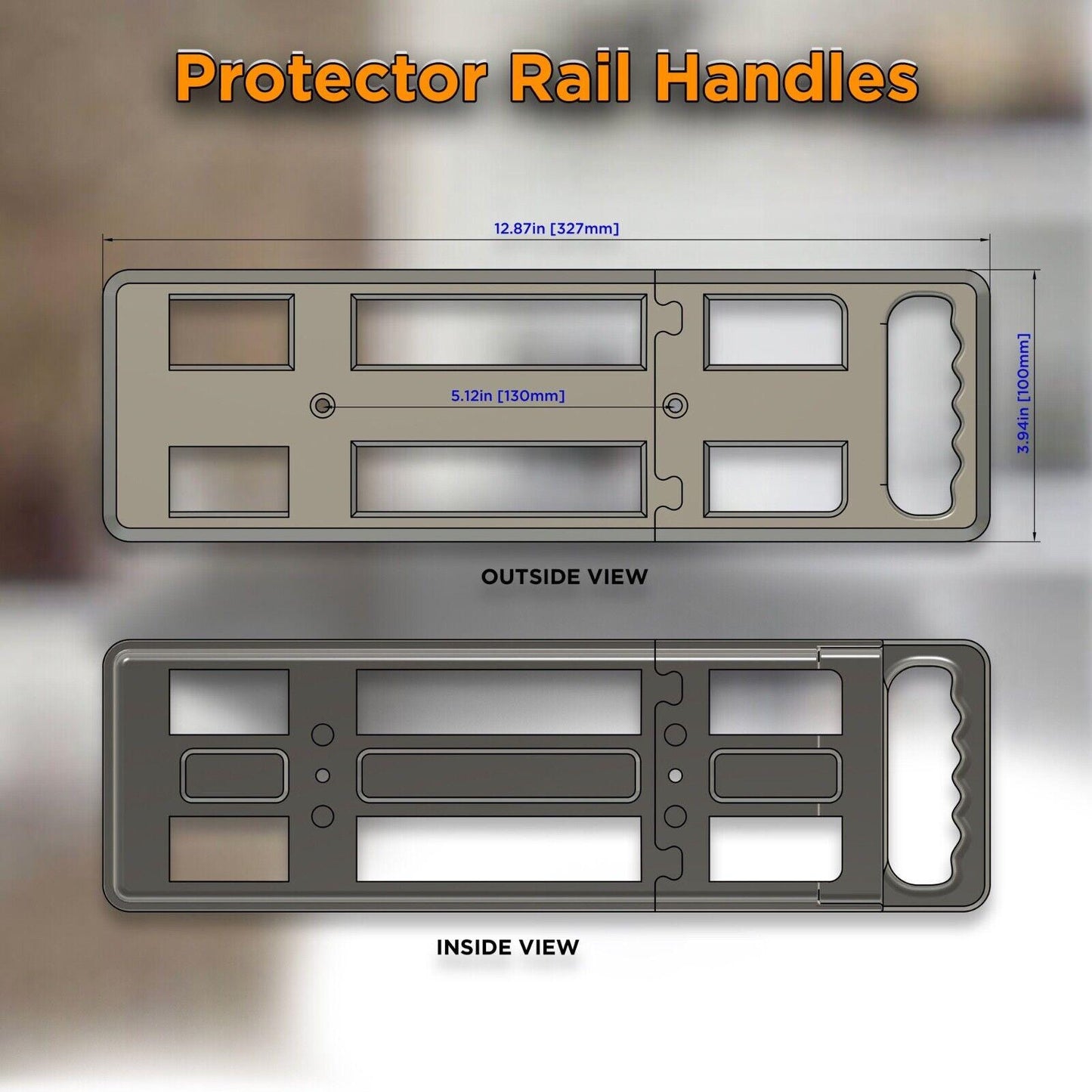 Carry Handles for YAESU FTDX10D Radio Transceivers