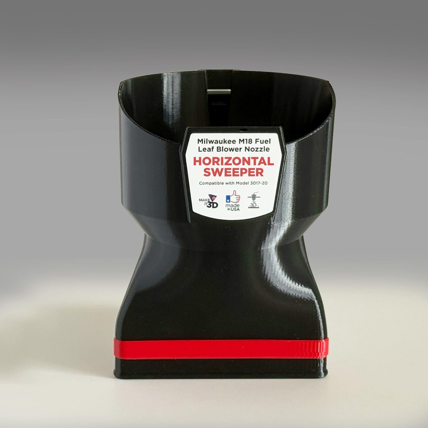 Wide (Vertical) Nozzle for Milwaukee Cordless Leaf Blowers models 3017-20 and M18 FBLG3