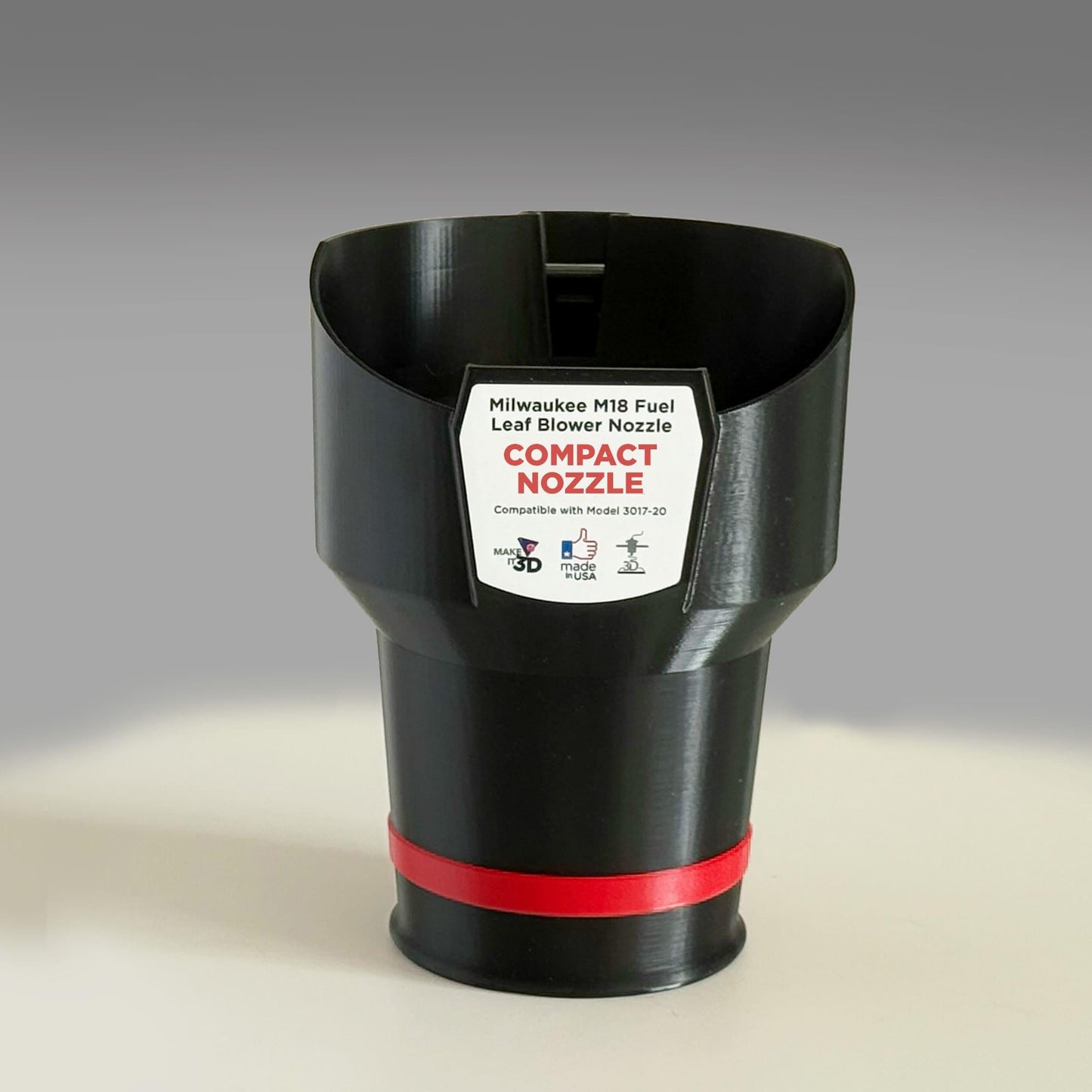Compact Short Nozzle for Milwaukee Cordless Leaf Blowers models 3017-20 & M18 FBLG3