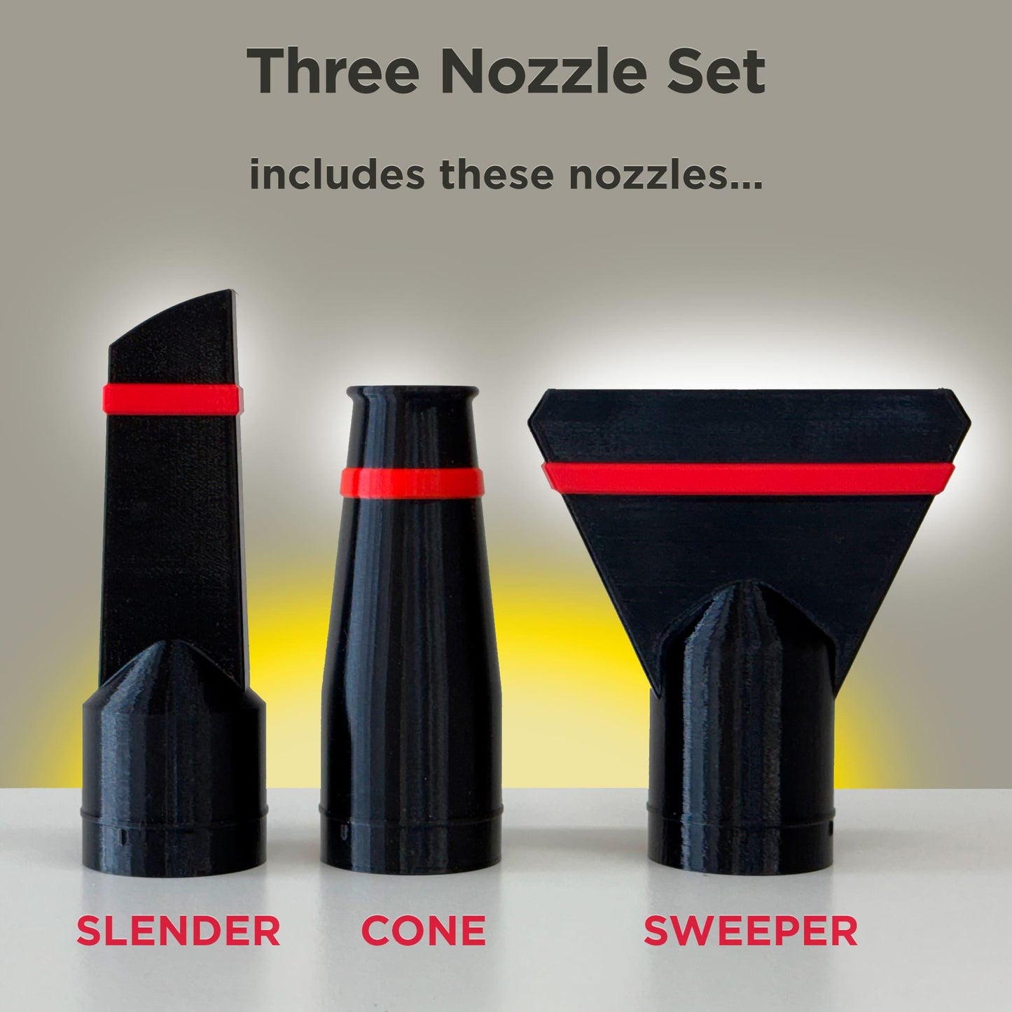 Compact Nozzles for Milwaukee Cordless Compact Blower model 0884-20