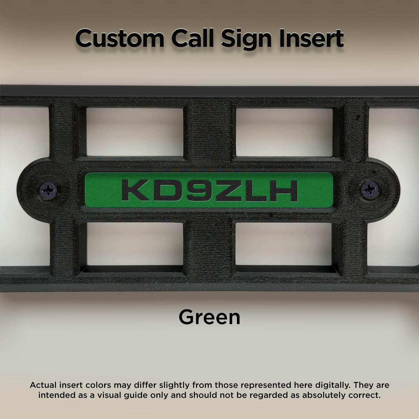 Personalizable Carry Handles for YAESU FT-991 and FT-991A Radio Transceivers with custom call sign