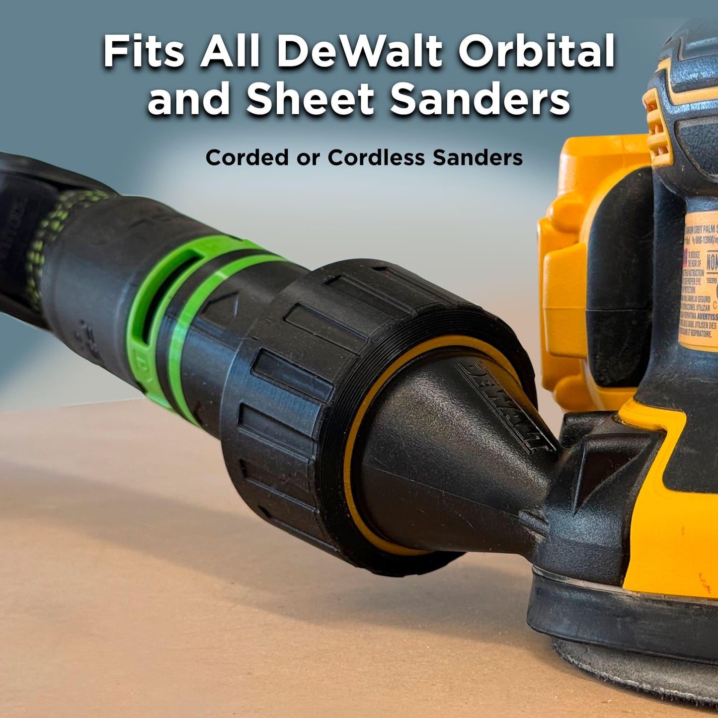 Festool Dust Extractor Hose Adapter for DeWalt Sanders