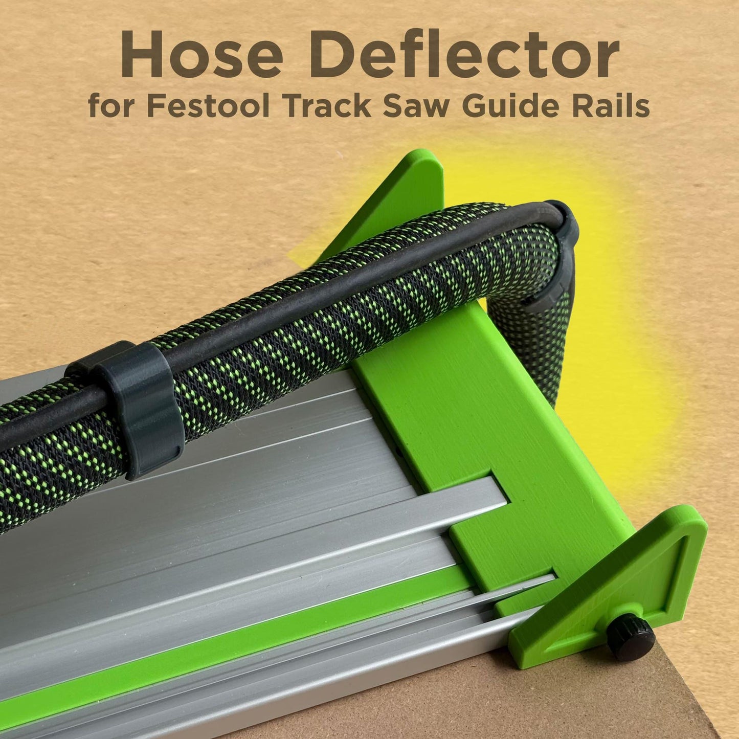 Festool Dust Extractor Hose Deflector for Track Saw Guide Rails