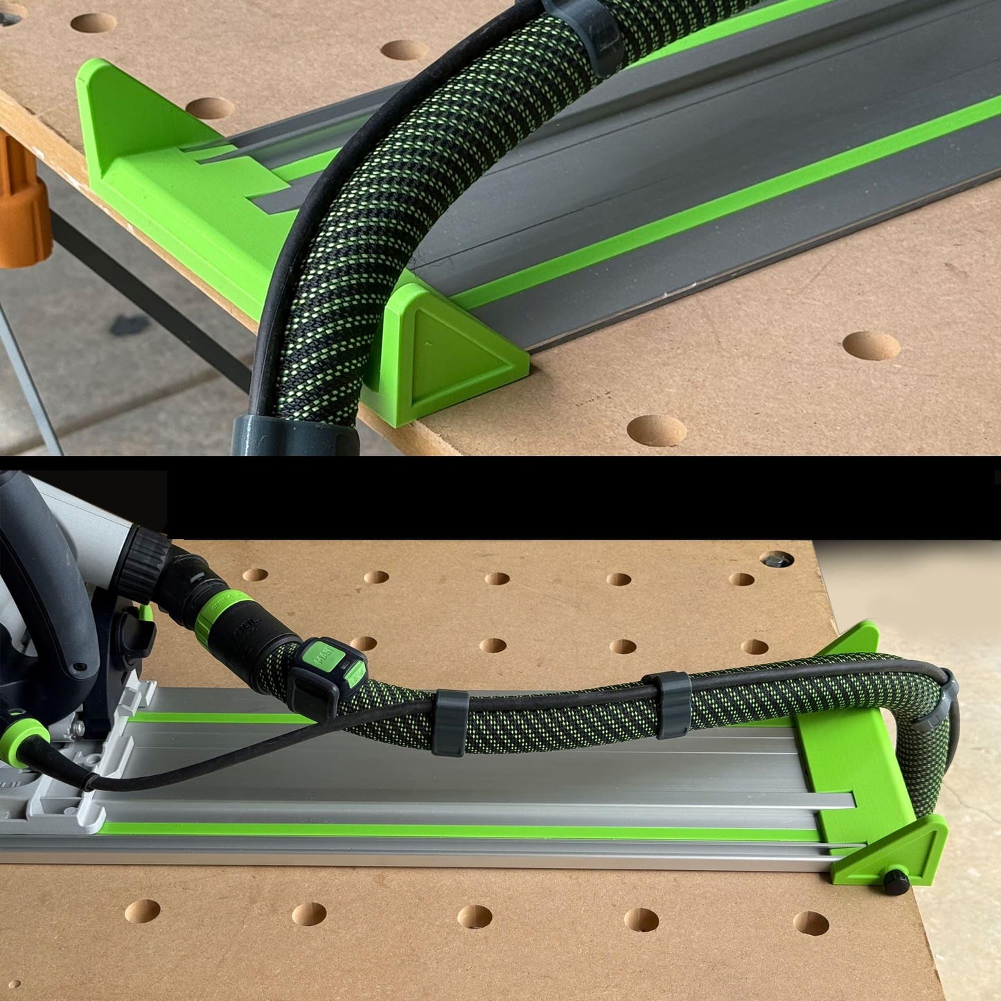Festool Dust Extractor Hose Deflector for Track Saw Guide Rails