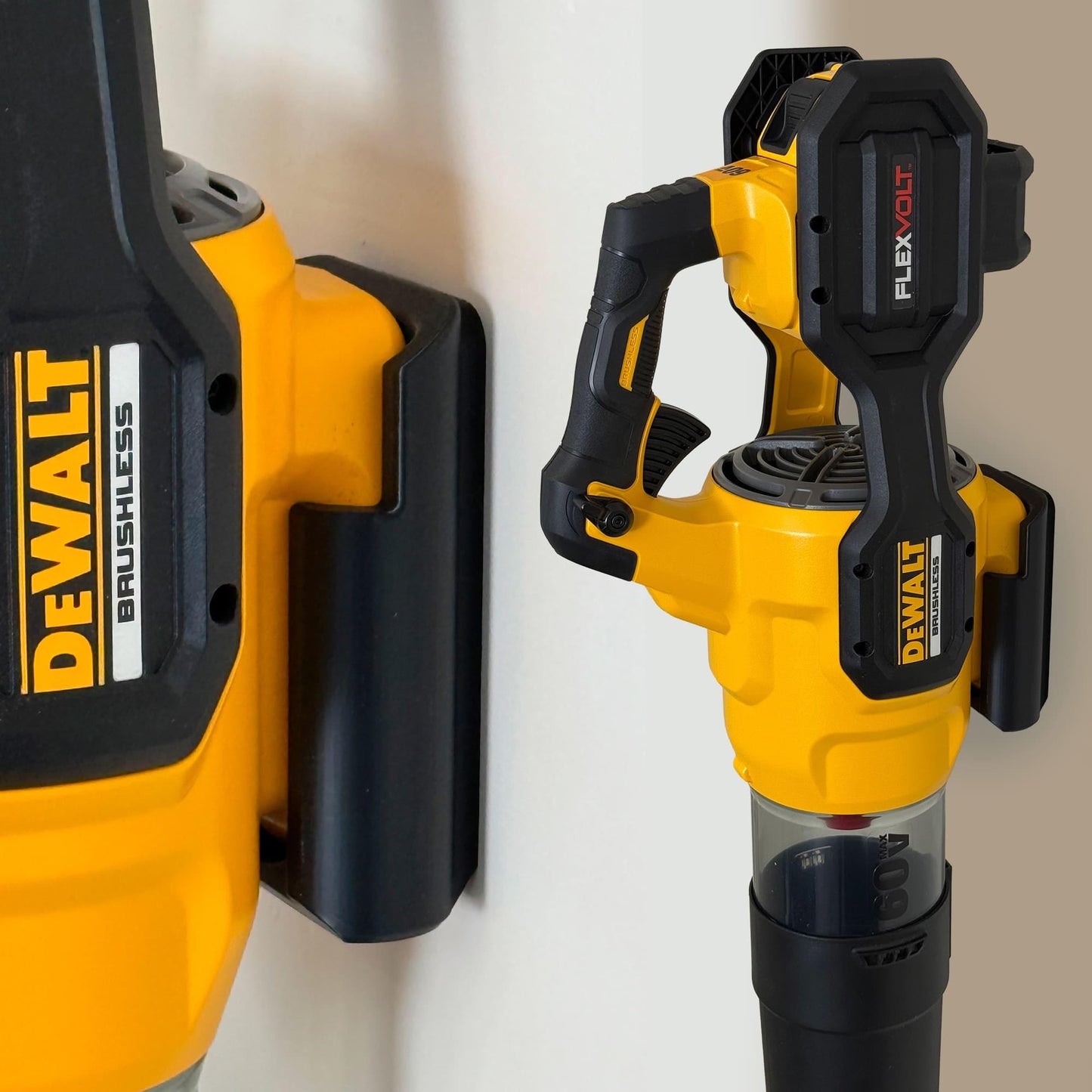 Wall Mount Bracket for DeWalt FLEXVOLT 60V Powered Blower – Model DCBL772B