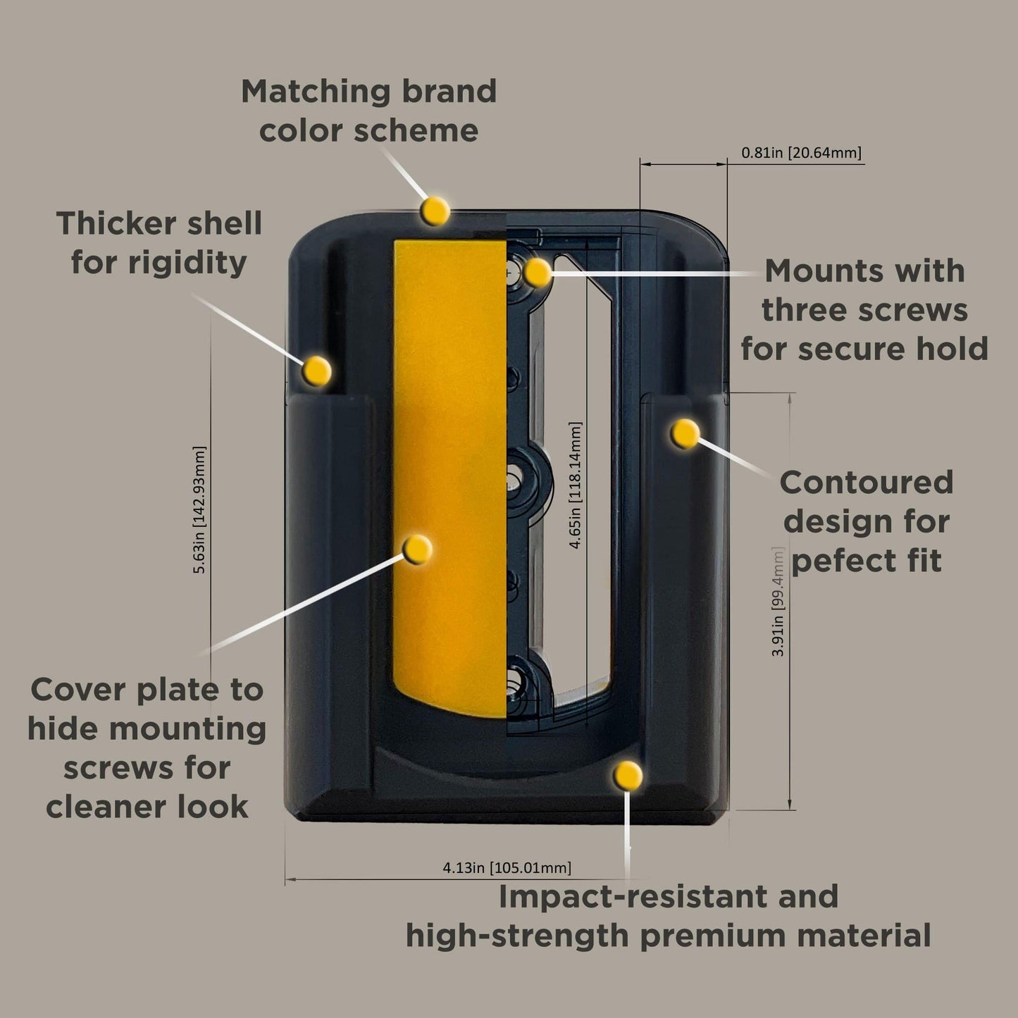 Wall Mount Bracket for DeWalt FLEXVOLT 60V Powered Blower – Model DCBL772B