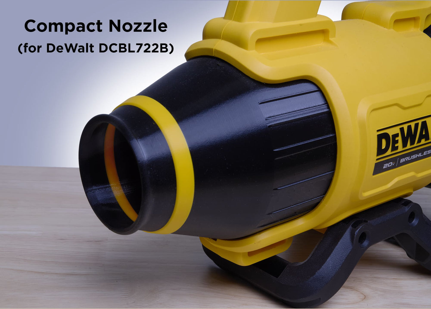 Compact Nozzle for DeWalt Leaf Blowers