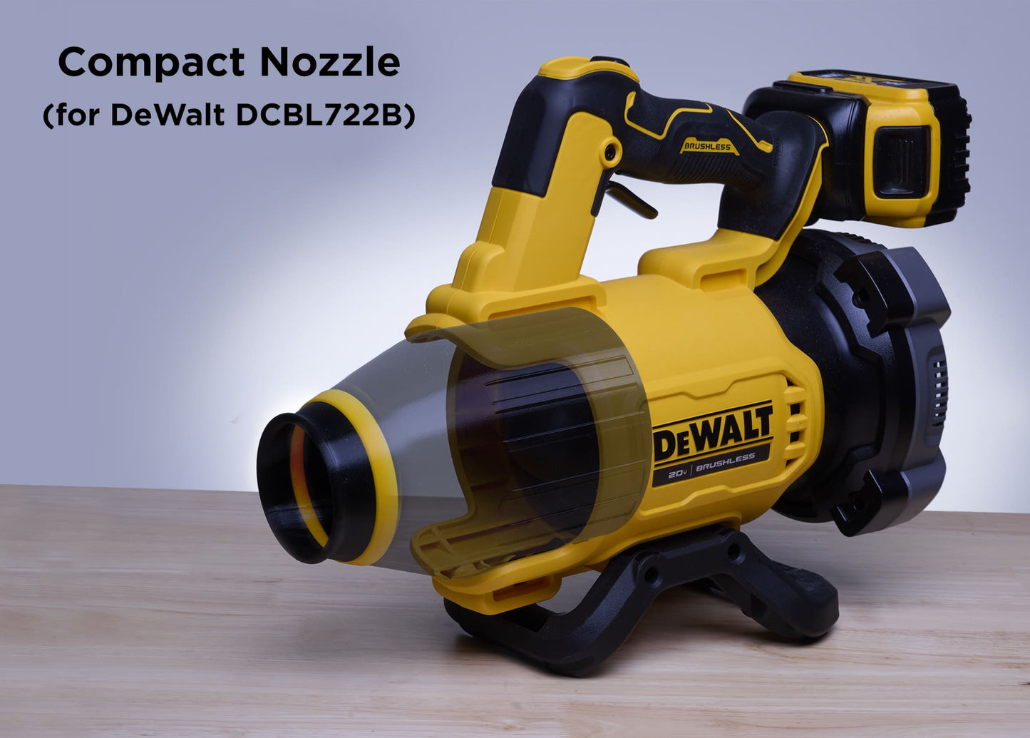 Compact Nozzle for DeWalt Leaf Blowers