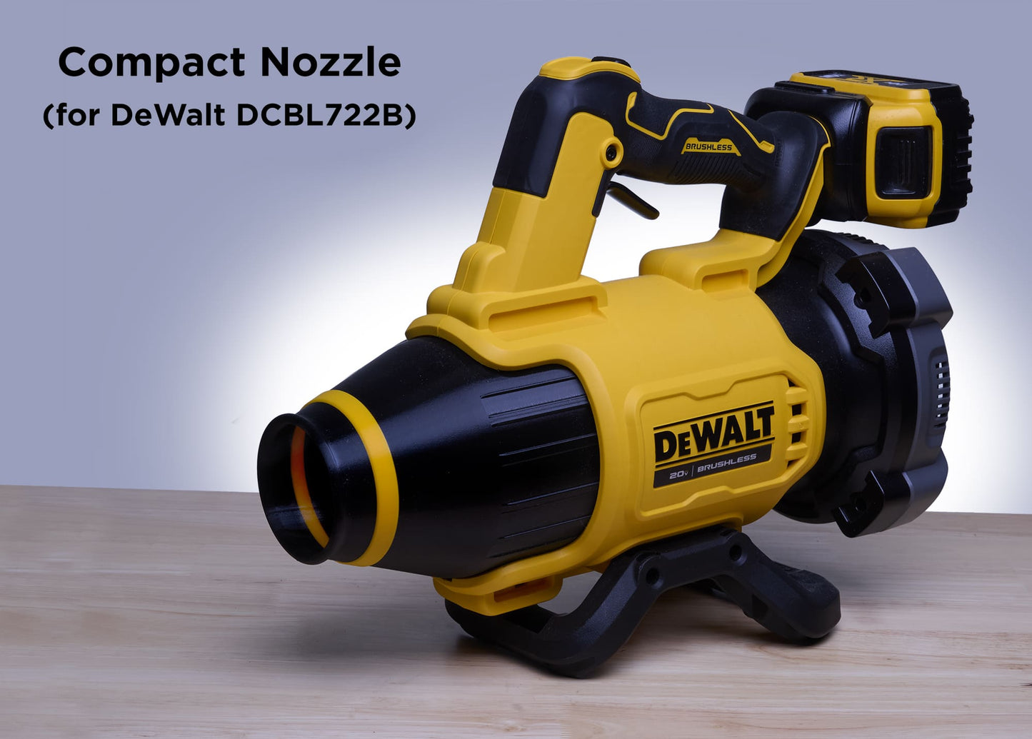 Compact Nozzle for DeWalt Leaf Blowers