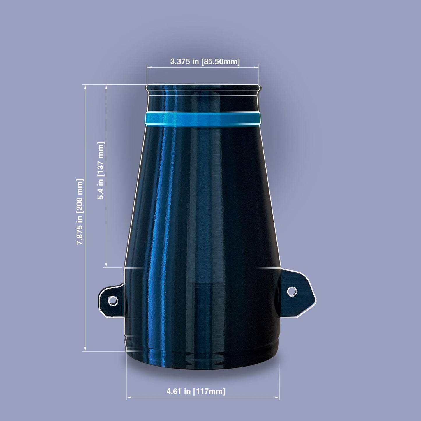 Stubby Nozzle for the Makita Leaf Blower (Model # XBU03Z)