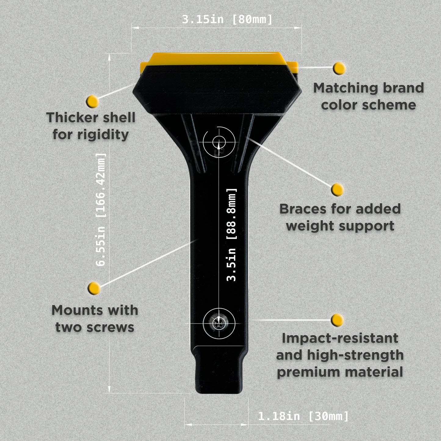 Wall Mount Bracket for DeWalt Leaf Blower
