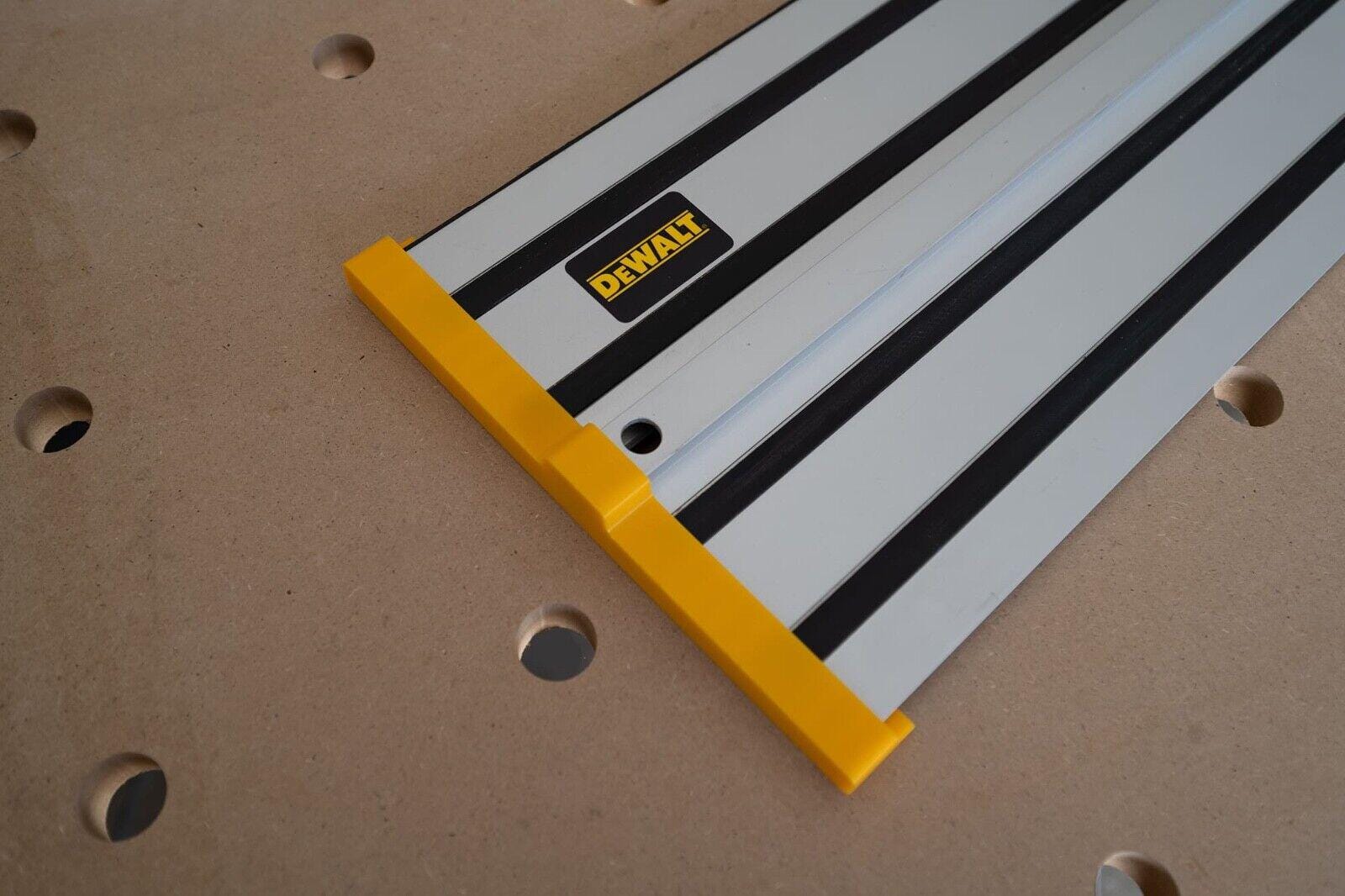 DeWalt Track Saw Guide Rail Edge Protection – Set of 2 Caps