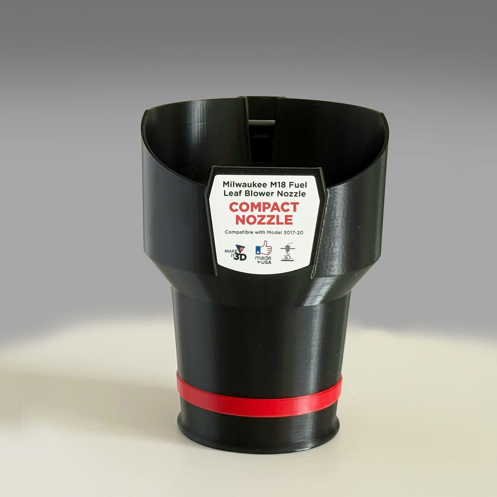 Compact Short Nozzle for Milwaukee Cordless Leaf Blowers models 3017-20 & M18 FBLG3