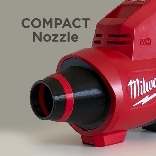 Nozzles for Milwaukee Cordless Leaf Blowers models 2824-20 (Dual-battery)