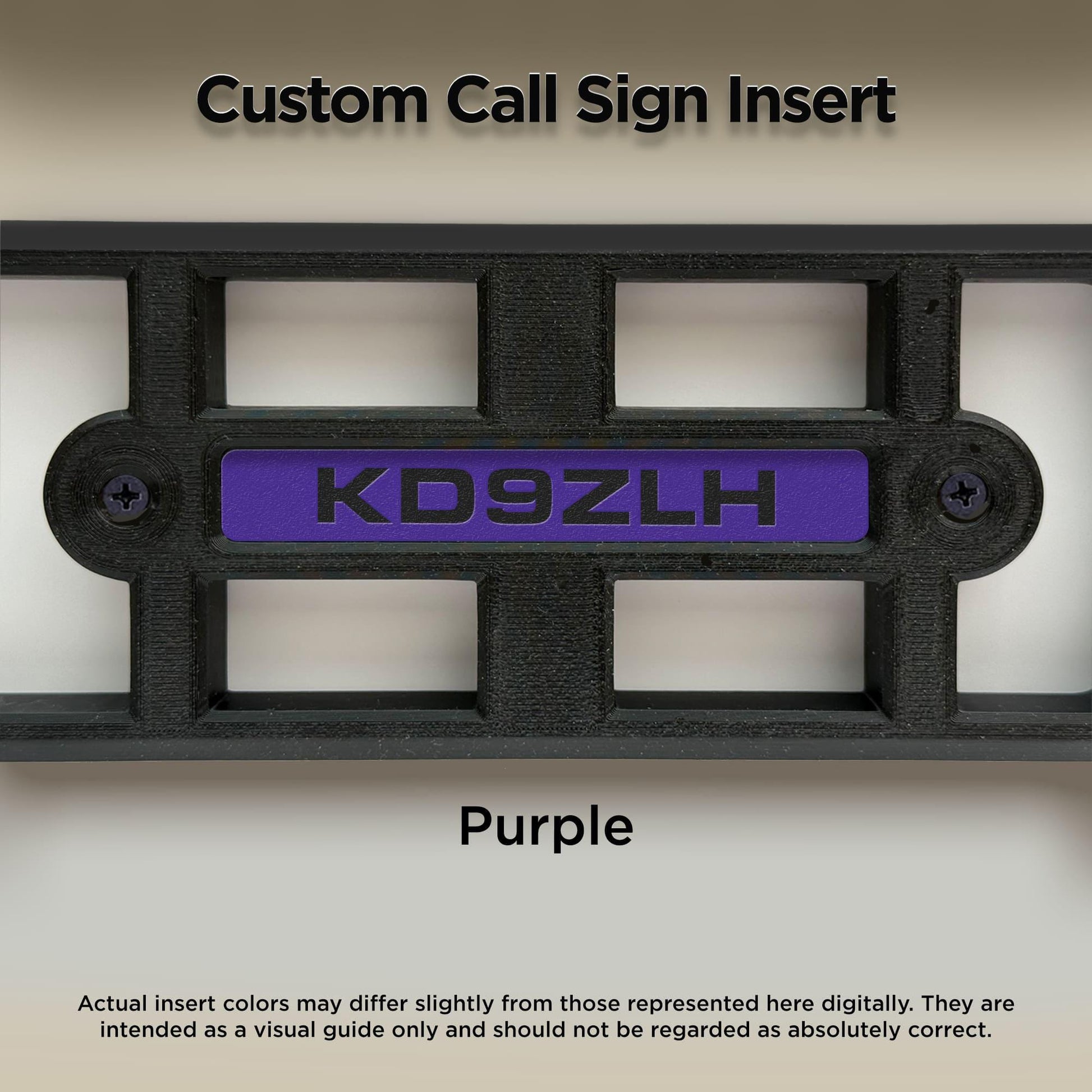 Personalizable Carry Handles for YAESU FT-991 and FT-991A Radio Transceivers with custom call sign