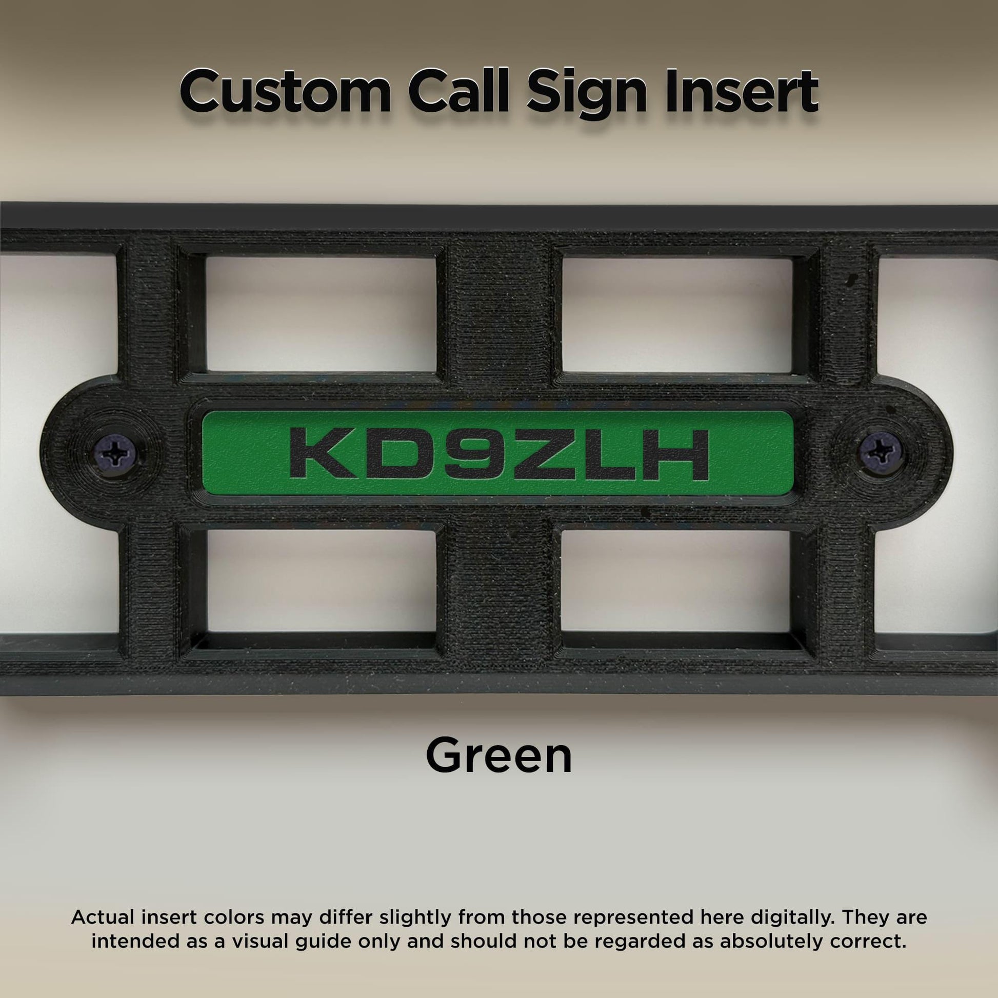 Personalizable Carry Handles for YAESU FT-991 and FT-991A Radio Transceivers with custom call sign