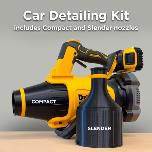 Car Detailing Nozzles for DeWalt Leaf Blower – Model DCBL722