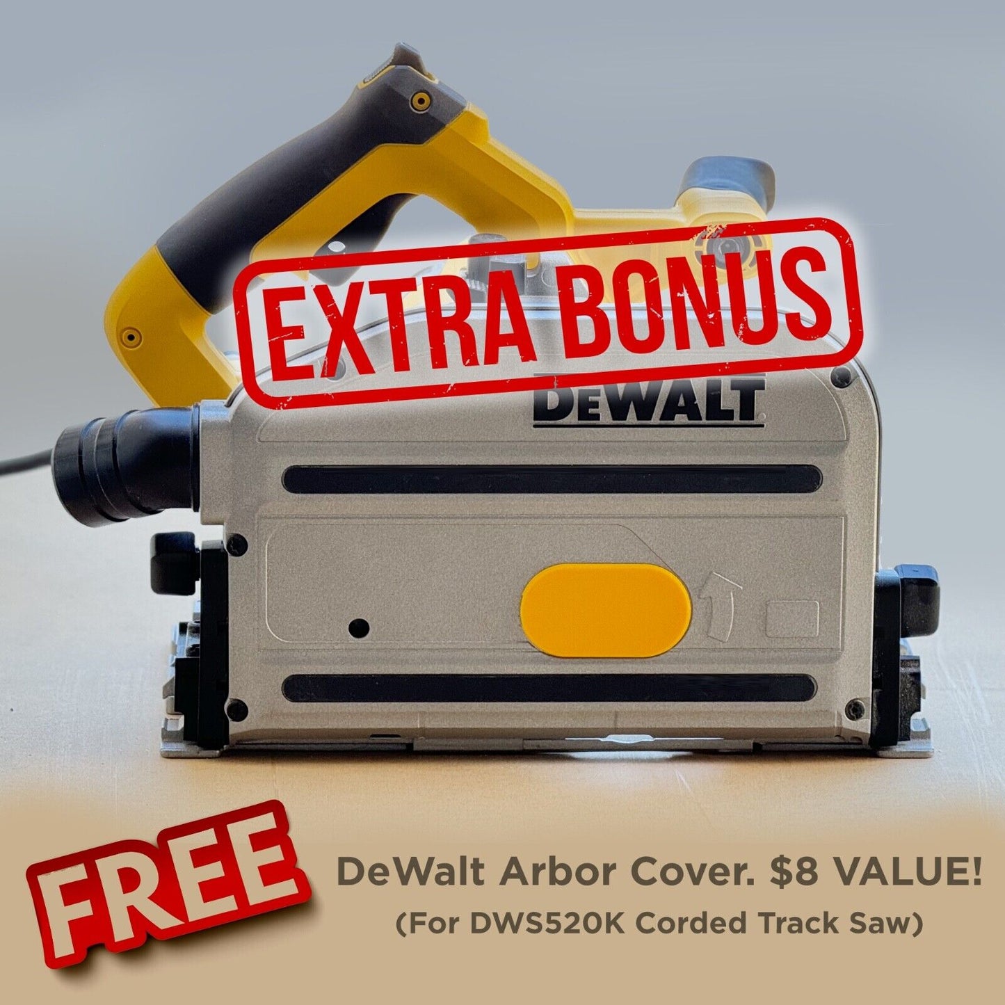 DeWalt Track Saw Guide Rail Edge Protection