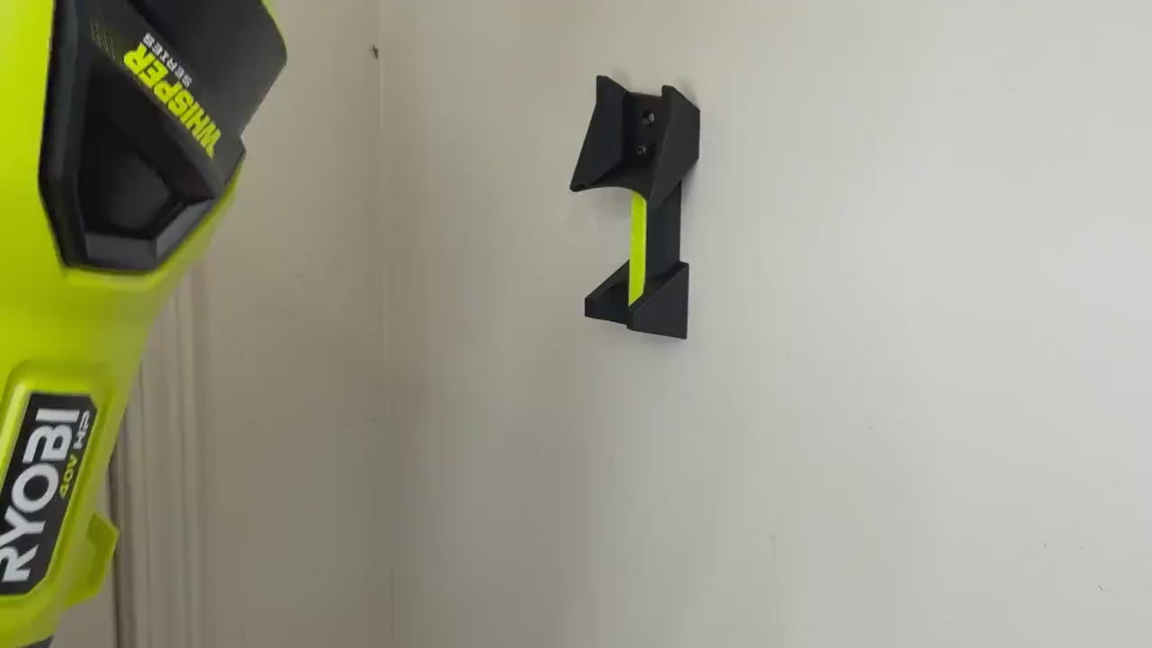 Wall Mount Bracket for RYOBI 40V Jet Fan Blower – Model RY404010